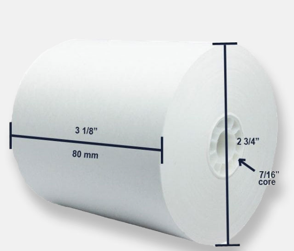 3-1/8" x 230' Thermal Receipt Roll