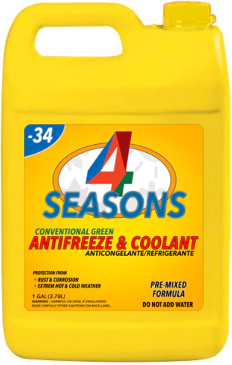 4 Seasons Antifreeze + Coolant 50/50 Green