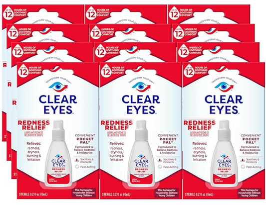 Clear Eyes 0.2 fl. oz. (12 CT)