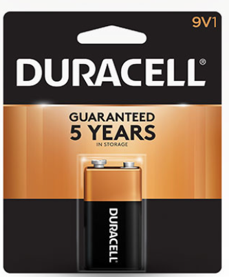 Duracell Coppertop 9V1