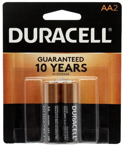 Duracell Coppertop AA2