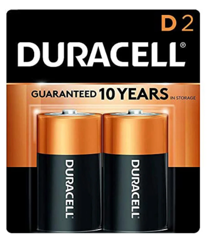 Duracell Coppertop D2