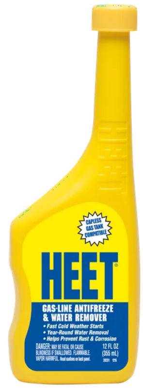 Heet Gas-Line Antifreeze Yellow (24 pc)