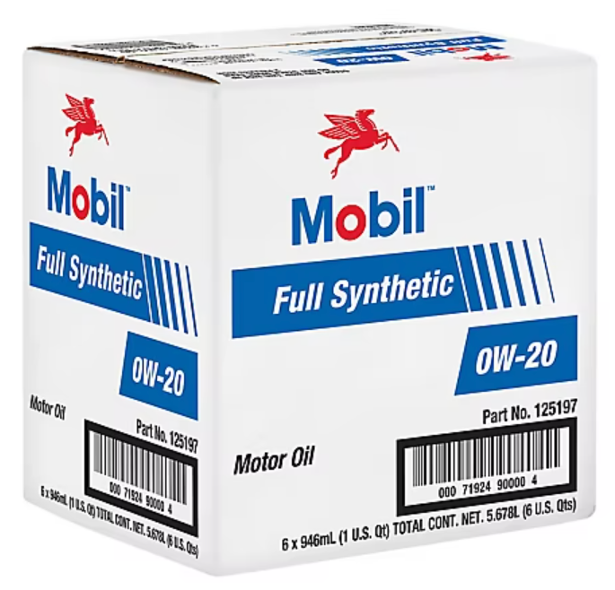 Mobil Full Synthetic 0W-20