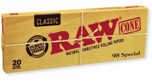 Raw Classic 98 Special Cones (12 PK)