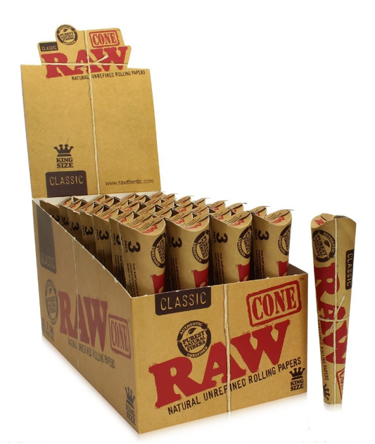 Raw Classic KS Cones (32 PK)