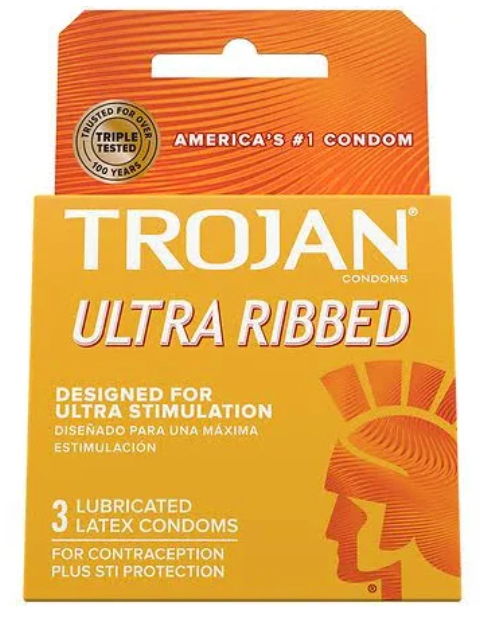 Trojan Ultra Ribbed